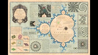 Mandelmap poster  A detailed map of the Mandelbrot set fractal [upl. by Shantee]