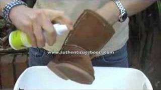 Authentic Ugg Boots  Waterproofing [upl. by Navets603]