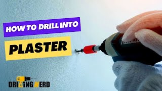 How to Drill Into Plaster 3 Easy Steps  Drilling Nerd [upl. by Velleman]