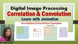 correlation and convolution in image processing Dr Manjusha Deshmukh [upl. by Robertson]