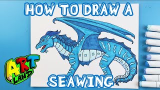 How to Draw a SEAWING [upl. by Ahaelam656]