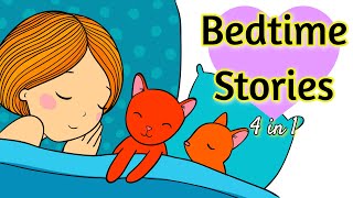 Sleep Meditation for Kids BEDTIME STORIES 4 in 1 Sleep Stories Collection [upl. by Cletis211]