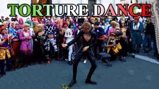 JOJO TORTURE DANCE IRL IN ITALY LUCCA 2019 [upl. by Lamek]