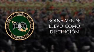 Himno de las Fuerzas Especiales del Ejército Mexicano [upl. by Sueaddaht620]