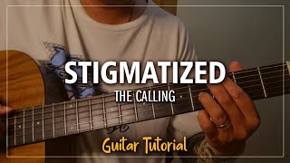 Stigmatized  The Calling  Step by Step Guitar Tutorial  Tuning Half Step Lower EbGCFBbEb [upl. by Reiss804]