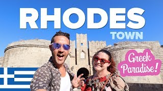 This is RHODES Greece 🇬🇷 Greeces Best Large Island Things to do in Rhodes Town [upl. by Deerdre]