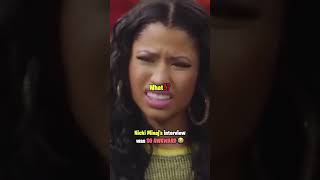 Nicki Minajs MOST AWKWARD INTERVIEW SUPER BASS [upl. by Eiramanit]