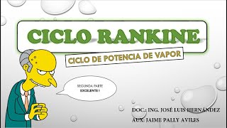 CICLO RANKINE SEGUNDA PARTE [upl. by Craig]