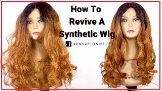 Revive Your Old Synthetic Wig Back To Life  Sensationnel Hair [upl. by Hoy]