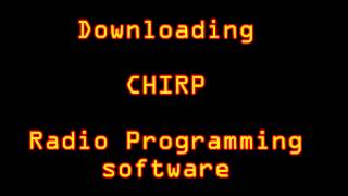 Downloading CHIRP radio programming software [upl. by Betteann]