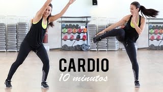 RUTINA DE CARDIO IDEAL PARA PRINCIPIANTES quot 10MINUTOSquot [upl. by Isej]