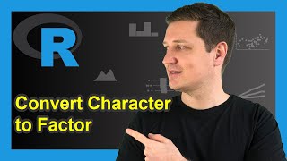 Convert Character to Factor in R 3 Examples  Vector Data Column amp Variables  asfactor Function [upl. by Garlaand]