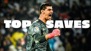 TOP SAVES THIBAUT COURTOIS  REAL MADRID [upl. by Ohs497]