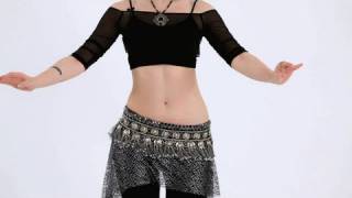 How to Do Hip Lifts amp Basic Shimmy  Belly Dancing [upl. by Yarazed297]