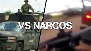 Enfrentamiento Ejército Mexicano amp Estatales Vs Narcotraficantes [upl. by Nwahsel900]