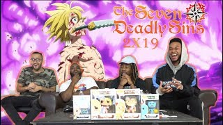 Meliodas vs Gloxinia amp Drole The Seven Deadly Sins 2x19 REACTIONREVIEW [upl. by Phaedra978]