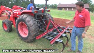 How to Use a Ripper  Field Cultivator  Gardening Series [upl. by Ahsimin]