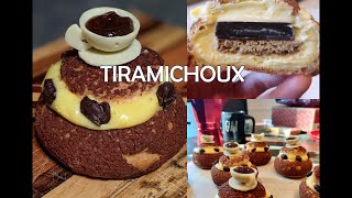 Tiramisu Choux au Craquelin Recipe [upl. by Eiraminot]