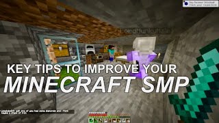 7 KEY TIPS to Making a Successful SMP Minecraft [upl. by Heloise467]