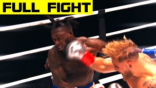 Jake Paul Defeats Nate Robinson Via SecondRound Knockout FULL FIGHT [upl. by Welby913]