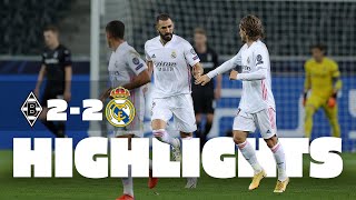 ⚽ GOALS AND HIGHLIGHTS  Borussia Mönchengladbach 22 Real Madrid [upl. by Belding110]