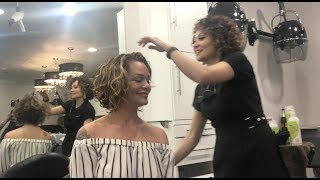 Step By Step Curly Hair Styling With DevaCurl [upl. by Eiuqram]