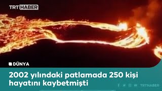 Kongodaki Nyiragongo Yanardağı’nda patlama [upl. by Akisej]