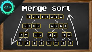 Learn Merge Sort in 13 minutes 🔪 [upl. by Kaslik]