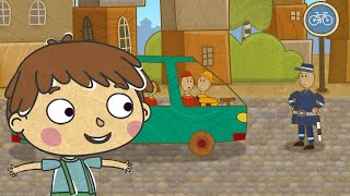 Car Toons compilation In the old town Toy car cartoons full episodes [upl. by Titania917]