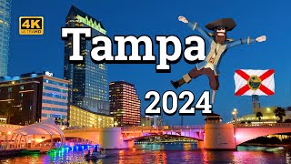 Tampa 2024  Americas Most Vibrant Downtown [upl. by Ayyn915]