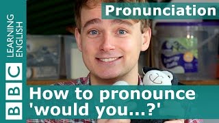 Pronunciation How to pronounce would you [upl. by Cates778]