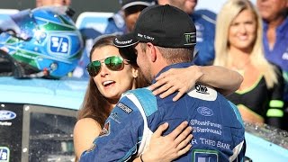 Danica Patrick Perfect day for Ricky Stenhouse Jr [upl. by Ellehsem149]