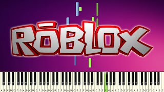 ROBLOX  Wind Of Fjords  PIANO TUTORIAL [upl. by Perl]