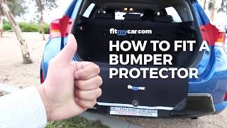 How To Fit A Bumper Protector from FitMyCar [upl. by Annawaj]