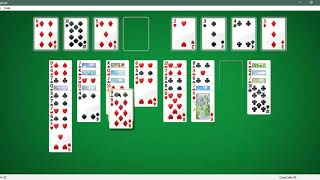 FreeCell Game  62 [upl. by Nittirb]