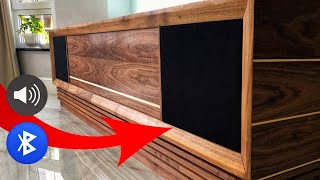 How to make Walnut credenza  Woodworking Projects [upl. by Ennahoj]