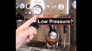 Getting Low Pressure  New to Breville Barista Express [upl. by Oriaj]