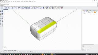 Rhino 7 SubD Selection Methods in Rhino3D [upl. by Nerred]