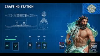 Warships Legends Crafting Station amp Windroses [upl. by Avie]