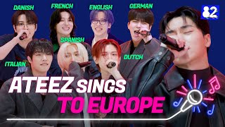 Whos ready for ATEEZs European Tour🎤🌍I BOUNCY Ice On My Teeth WORK The Real  Trylingual Live [upl. by Arthur]