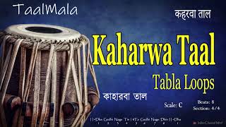 kaharwa taal tabla loops  140 BPM  Scale C [upl. by Notgnirra]