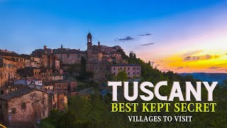 Best kept secret villages in TUSCANY VLOG Less known Tuscan places like Montalcino to visit in 2021 [upl. by Serg]