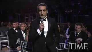 Bassem Youssef In Time Magazine Celebration [upl. by Thalassa]