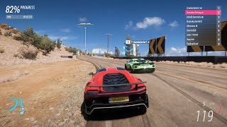 Forza Horizon 5  Italdesign Zerouno Has Rocket Acceleration in S1Class [upl. by Airet]