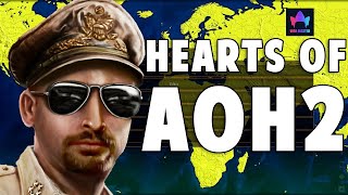 Hearts of AoH2 16841 PROVINCES Age of History 2  War Master  MOD REVIEW [upl. by Shinberg65]