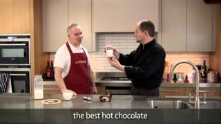 How to make the best hot chocolate using Aerolatte milk frother  wwwaolcookshopcouk [upl. by Ahsikad428]