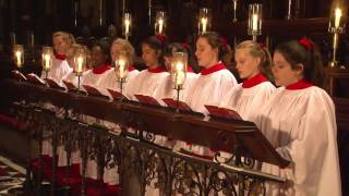 Personent Hodie Rutter Ely Cathedral Choir [upl. by Faxon]