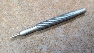 Spring Tools USA Steel Center Punch Review [upl. by Rimidalv]