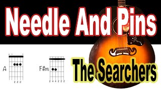 The Searchers Needle And Pins Guitar Chords [upl. by Hoj]