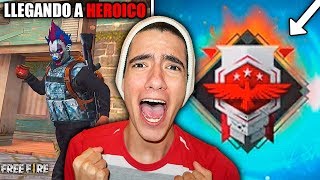 ASI FUE COMO LLEGUE A HEROICO EN FREE FIRE POR PRIMERA VEZ increiblemente epico  TheDonato [upl. by Vidovik34]